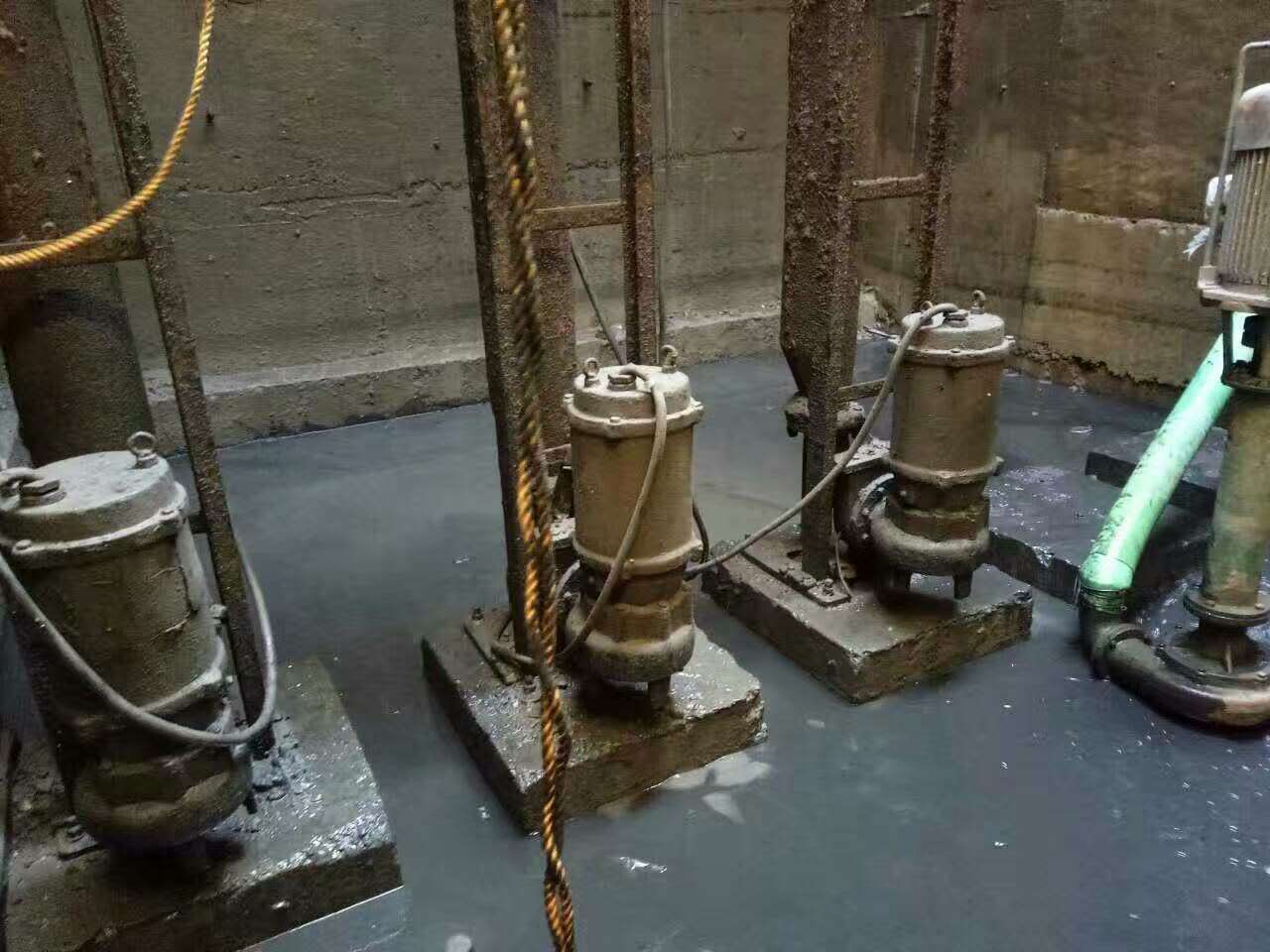 汶上污水池清理